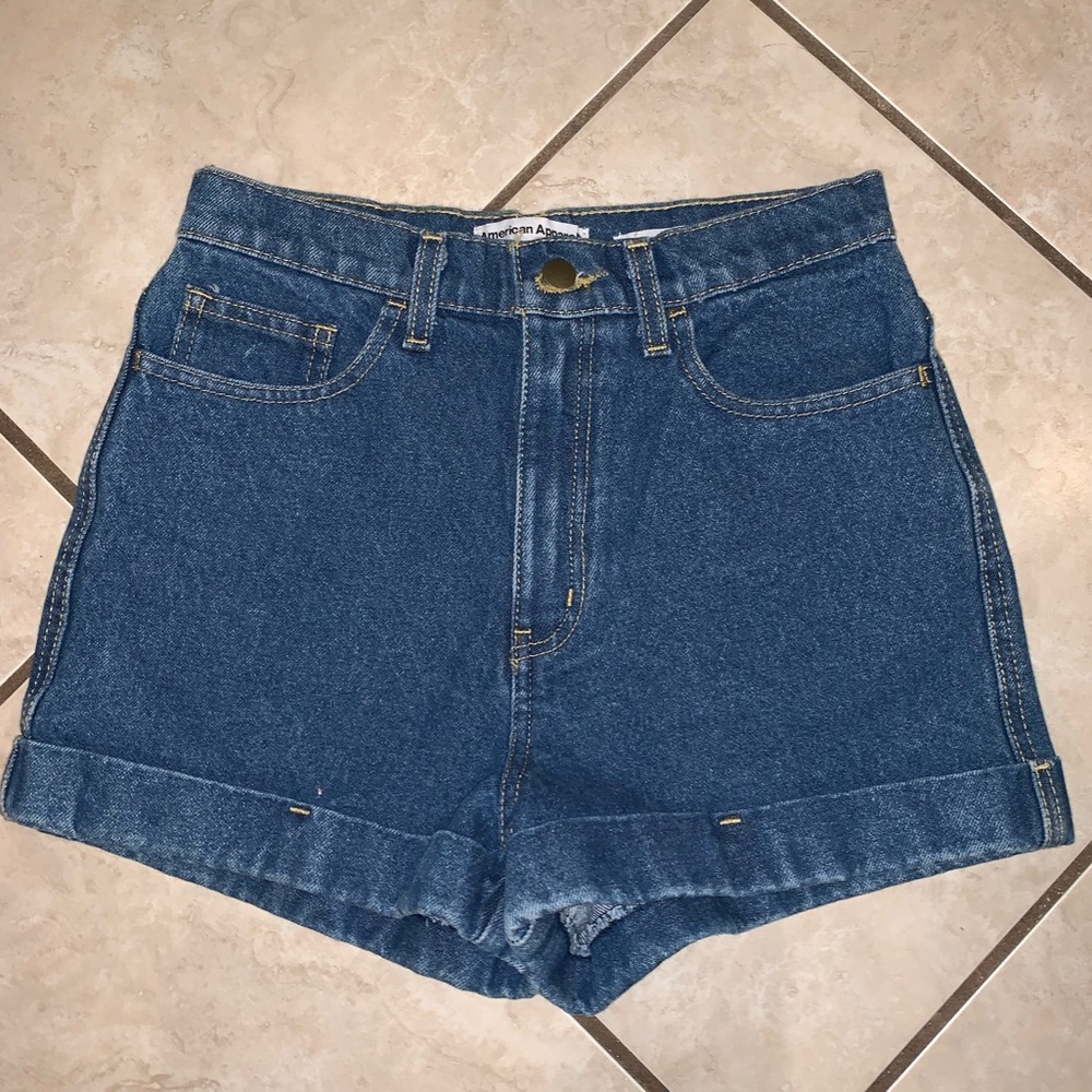 American Apparel High Waisted Shorts